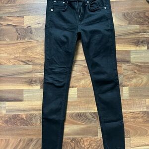 Rag & Bone Black Skinny Jeans Stretchy Tapered Fit MUST GO